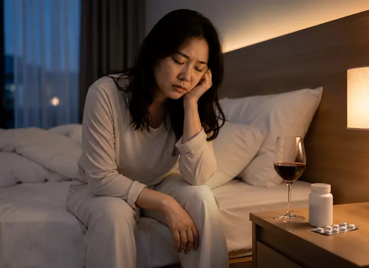 음수와 수면제 복용