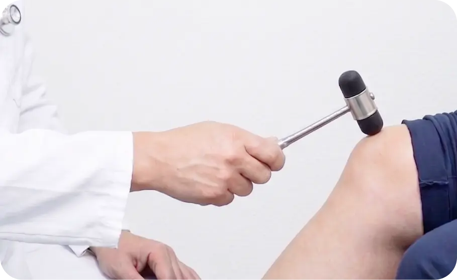 반사와 균형 기능을 확인하는 신경학적검진